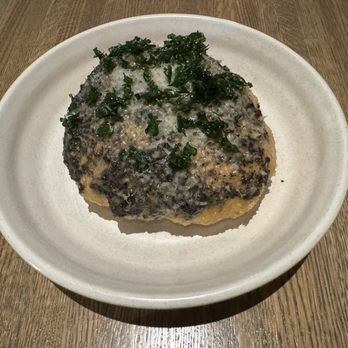 Apolonia - Black truffle puff bread - Modern European Near Me - Chicago, Illinois