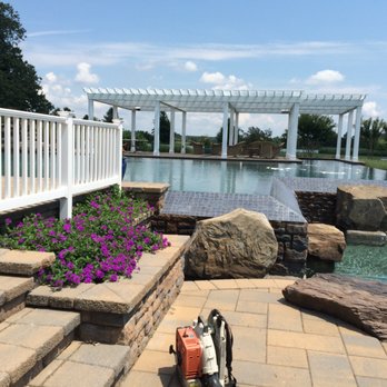 Bauer and Sons Landscaping - a view of a pool and a pergolated pergolated pergolated pergolated pergolated - Landscaping Near Me - Denton, Maryland Bauer and Sons Landscaping - a view of a pool and a pergolated pergolated pergolated pergolated pergolated - Landscaping Near Me - Denton, Maryland
