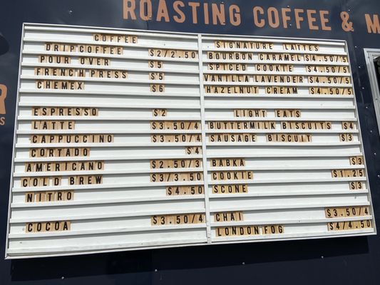 Menu photo 5 Neighbor Coffee and Friends Austin, TX