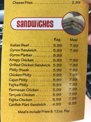 Menu photo 1 Moe's Fish Chicken & Grill Zion, IL Menu photo 1 Moe's Fish Chicken & Grill Zion, IL
