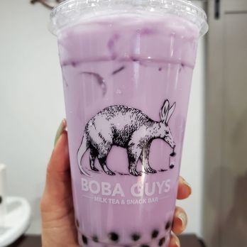Boba Guys - Ube Latte - Bubble Tea Near Me - Long Beach, California Boba Guys - Ube Latte - Bubble Tea Near Me - Long Beach, California