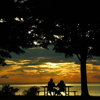 Fort Niagara State Park - A fiery background set is very common at Ft Niagara! - Parks Near Me - Youngstown, New York