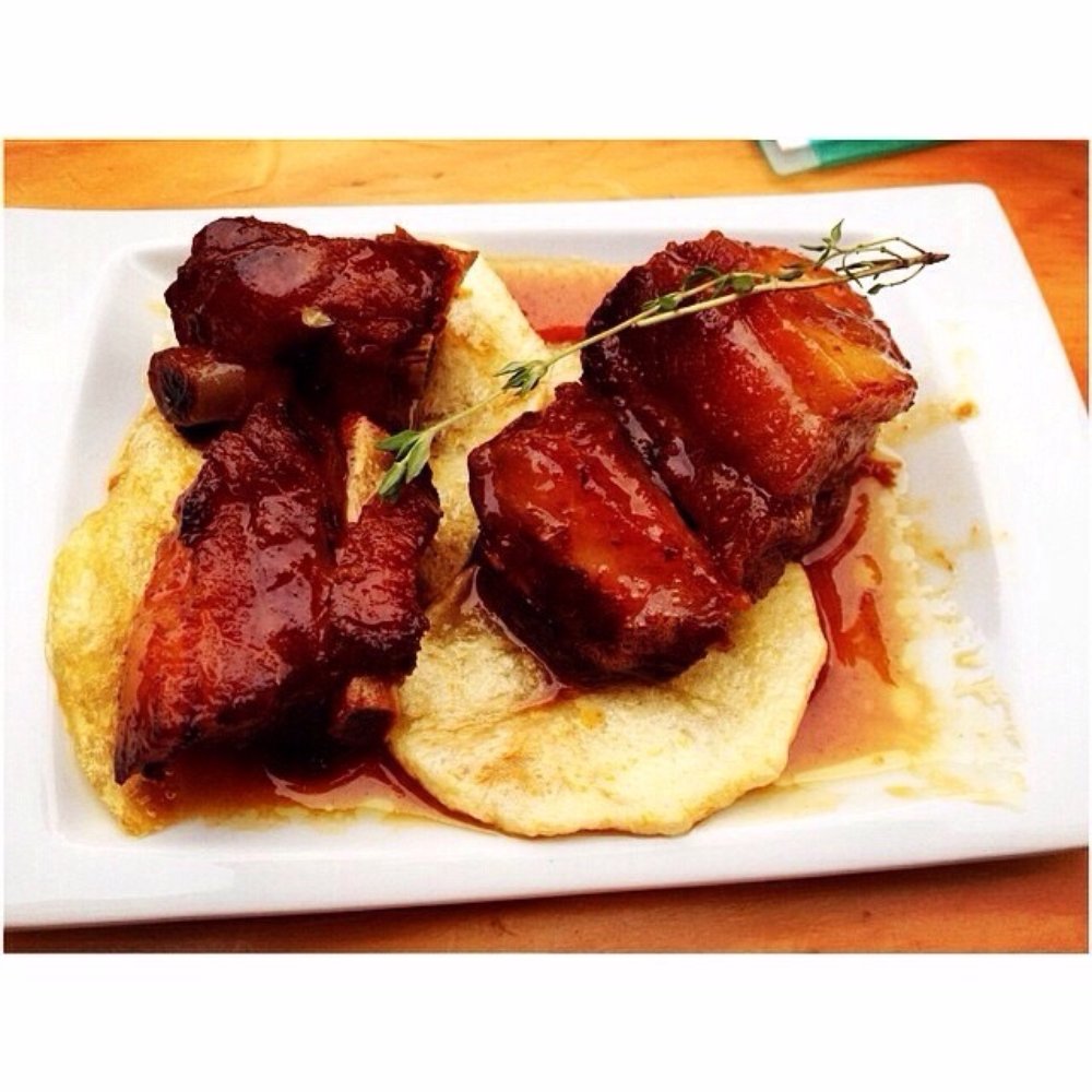 Eslava - Slow cooked pork ribs - Tapas Bars Near Me - Seville, SE Eslava - Slow cooked pork ribs - Tapas Bars Near Me - Seville, SE