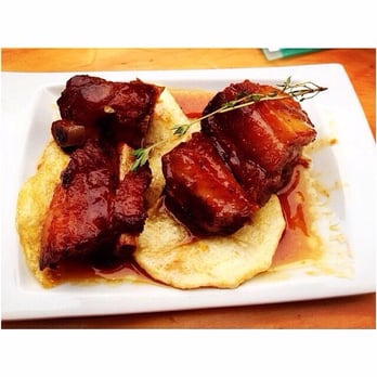 Eslava - Slow cooked pork ribs - Tapas Bars Near Me - Seville, SE Eslava - Slow cooked pork ribs - Tapas Bars Near Me - Seville, SE