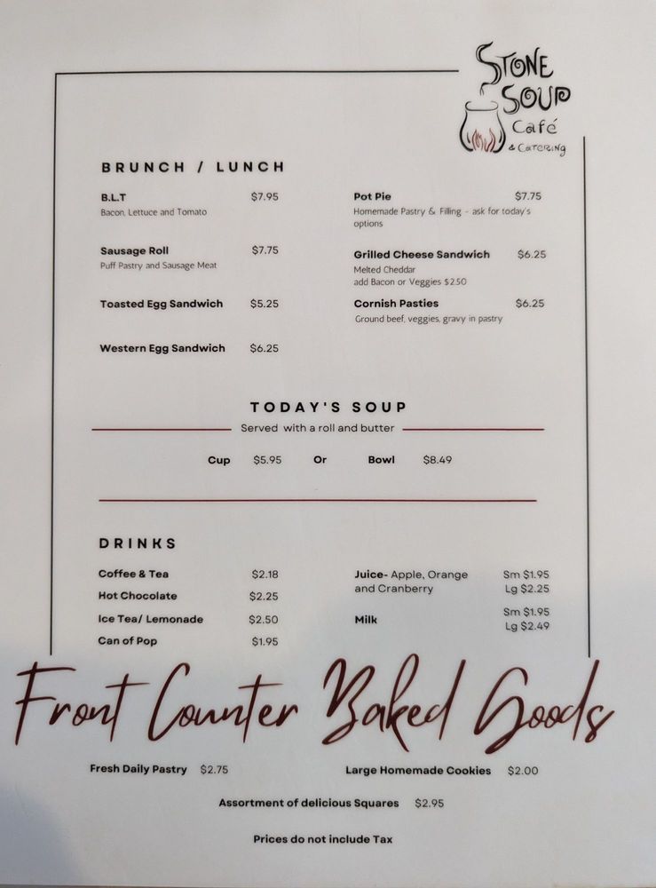 Stone Soup Cafe & Catering