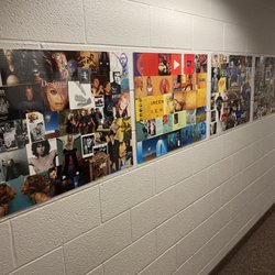 Posters made by daughters from cassette and CD jackets.  $10 each