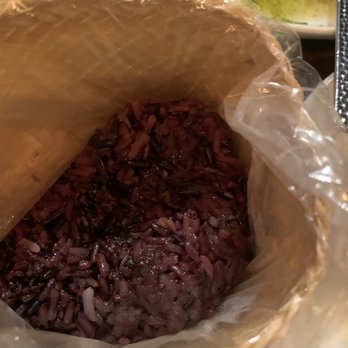 Esaan Northeastern Thai Cuisine - Purple Sticky Rice - comes with main entree - Thai Near Me - McLean, Virginia Esaan Northeastern Thai Cuisine - Purple Sticky Rice - comes with main entree - Thai Near Me - McLean, Virginia