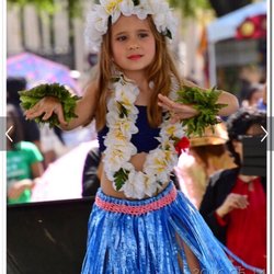 Grace Hula Dance Company - Keiki hula dancer