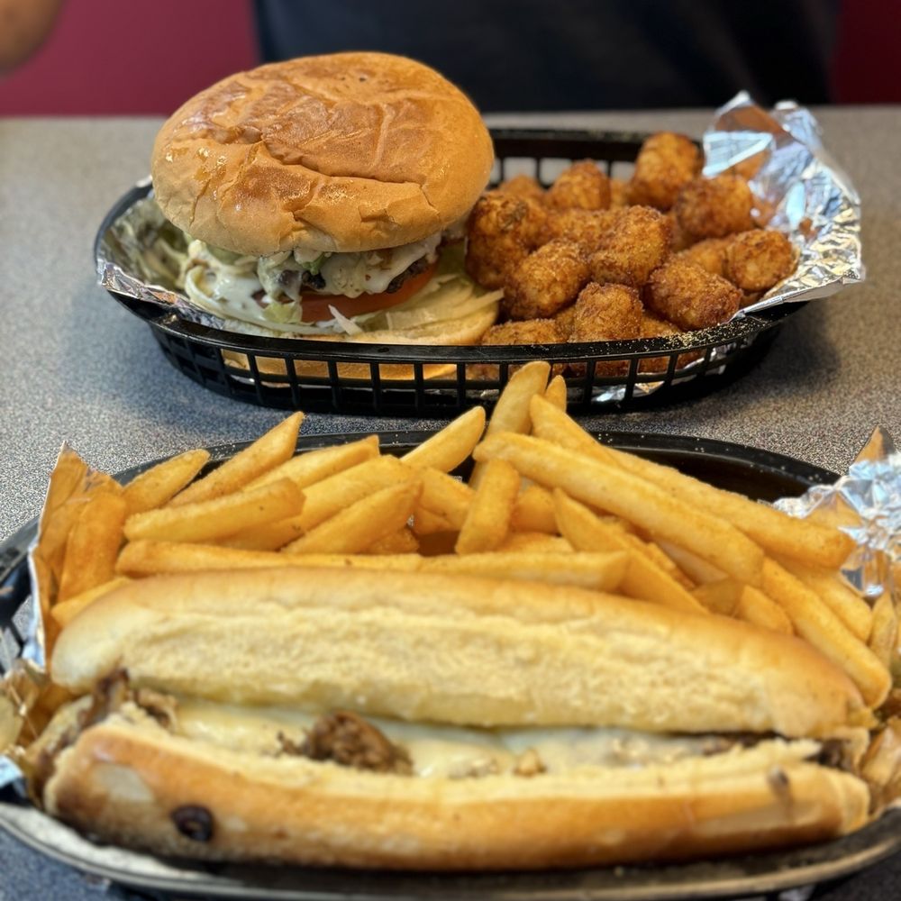 Hav-R Charburger - Philly cheese steak w/ French fries - Burgers Near Me - Duncanville, Texas Hav-R Charburger - Philly cheese steak w/ French fries - Burgers Near Me - Duncanville, Texas