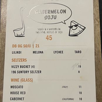 DB Grill - Drink menu - New American Near Me - Kapolei, Hawaii DB Grill - Drink menu - New American Near Me - Kapolei, Hawaii