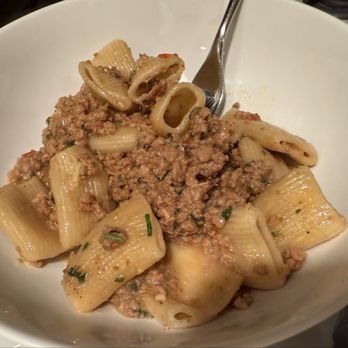 Bosse Enoteca - Rigatoni veal bolognese bianca, meyer lemon, parmigiano reggiano // 24 - Italian Near Me - Natick, Massachusetts