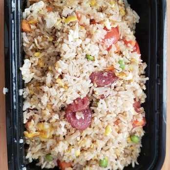 Orchid Thai - Chinese sausage fried rice - Thai Near Me - Baldwin Park, California