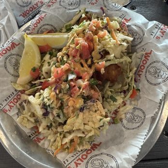 Wooly's - Tacos were great. Slaw is tasty. - Seafood Near Me - Pismo Beach, California Wooly's - Tacos were great. Slaw is tasty. - Seafood Near Me - Pismo Beach, California