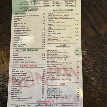 La Sandwicherie - Wynwood - Menu - Sandwiches Near Me - Miami, Florida