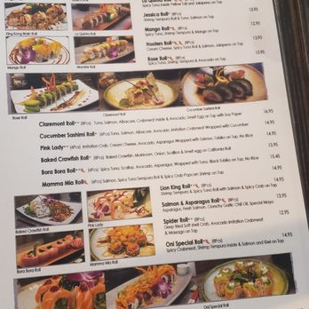 Oni Sushi - Menu - Sushi Bars Near Me - Claremont, California Oni Sushi - Menu - Sushi Bars Near Me - Claremont, California