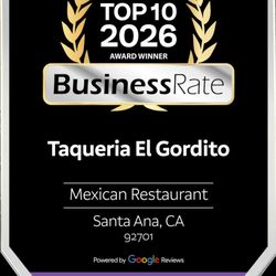 Taqueria El Gordito - we finally did our first step,enter one of the 10 mexican restauarant of santa ana
