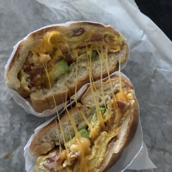 La Flama - Bacon Breakfast Torta - Specialty Food Near Me - Los Angeles, California La Flama - Bacon Breakfast Torta - Specialty Food Near Me - Los Angeles, California