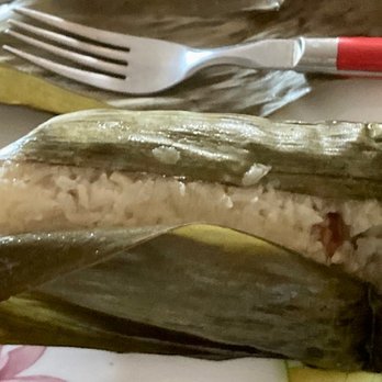 46 - The rice sticks to the leaves.  Not fresh. - Desserts Near Me - New York, New York