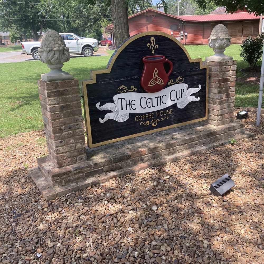 The Celtic Cup Coffee House - Sign - Coffee & Tea Near Me - Tullahoma, Tennessee The Celtic Cup Coffee House - Sign - Coffee & Tea Near Me - Tullahoma, Tennessee