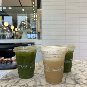 Capital One Café - maple cinnamon latte, sparkling caramel apple matcha - Coffee & Tea Near Me - San Diego, California Capital One Café - maple cinnamon latte, sparkling caramel apple matcha - Coffee & Tea Near Me - San Diego, California