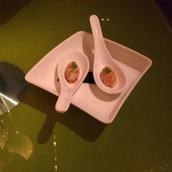 Morimoto - Salmon Tartar (Compliments of the chef). - Japanese Near Me - Philadelphia, Pennsylvania