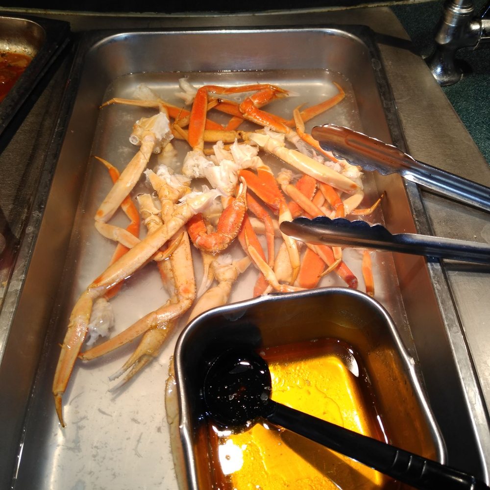 Jade Buffet - This is suppose to be their serving of crab legs - Chinese Near Me - Cincinnati, Ohio Jade Buffet - This is suppose to be their serving of crab legs - Chinese Near Me - Cincinnati, Ohio