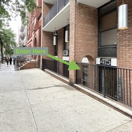 Exterior outside entrance of Aromelody Wellness - Front Entrance - New York, New York Exterior outside entrance of Aromelody Wellness - Front Entrance - New York, New York