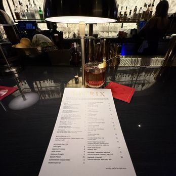 Matrix - Menu - Lounges Near Me - Napa, California Matrix - Menu - Lounges Near Me - Napa, California
