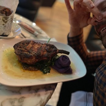 Echo & Rig - Pork chop with ube mash - Steakhouses Near Me - Sacramento, California