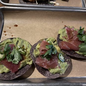 Seven Spirits - Tuna tostada - Bars Near Me - Austin, Texas