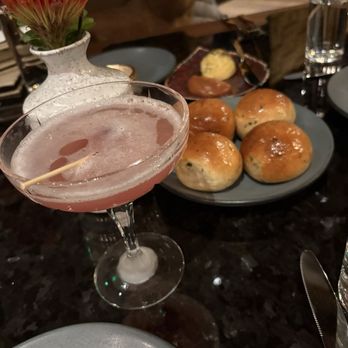 Bin 47 - Night Harvest cocktail and Hearth Milkbread - American Near Me - Woodinville, Washington
