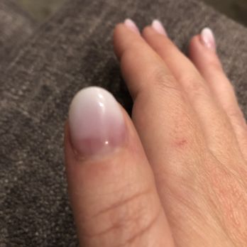 Posh Nails - This was supposed to be an "ombré" but looks more like a hot mess - Nail Salons Near Me - Buford, Georgia Posh Nails - This was supposed to be an "ombré" but looks more like a hot mess - Nail Salons Near Me - Buford, Georgia