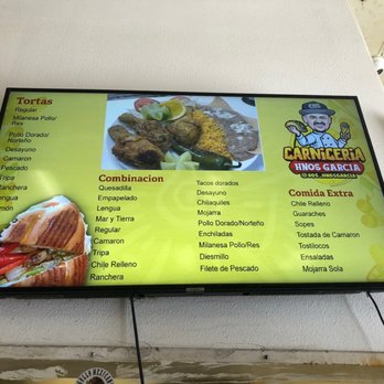 Carniceria Hnos Garcia - Menu #1 (as of 10/17/2021) - Grocery Near Me - Oxnard, California Carniceria Hnos Garcia - Menu #1 (as of 10/17/2021) - Grocery Near Me - Oxnard, California