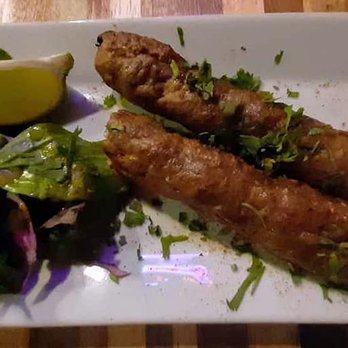 Nirmal's - Lamb Sheekh Hussaini kebabs. These were melt in your mouth tender - Indian Near Me - Seattle, Washington Nirmal's - Lamb Sheekh Hussaini kebabs. These were melt in your mouth tender - Indian Near Me - Seattle, Washington