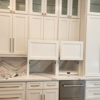 Lorenzo Remodeling - a kitchen with all white cabinets - Painters Near Me - Houston, Texas Lorenzo Remodeling - a kitchen with all white cabinets - Painters Near Me - Houston, Texas