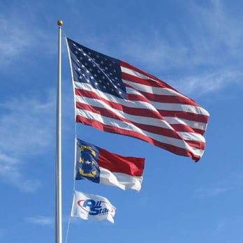 All Star Flags - Our 50' Flagpole at our Wilmington store. - Gift Shops Near Me - Wilmington, North Carolina All Star Flags - Our 50' Flagpole at our Wilmington store. - Gift Shops Near Me - Wilmington, North Carolina