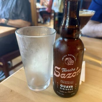 Que Sazon Restaurant and Ceviche Bar - Guava hibiscus cider - Tapas/Small Plates Near Me - Phoenix, Arizona