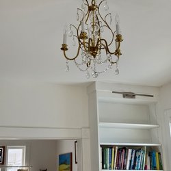 Harbor Antiques - The chandelier we bought
