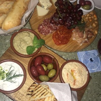 Terrazza - Mediterranean platter and charcuterie Board - Italian Near Me - Santa Monica, California Terrazza - Mediterranean platter and charcuterie Board - Italian Near Me - Santa Monica, California