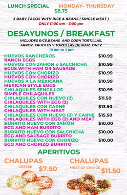Menu photo 6 Tacos Puebla Northlake, IL Menu photo 6 Tacos Puebla Northlake, IL