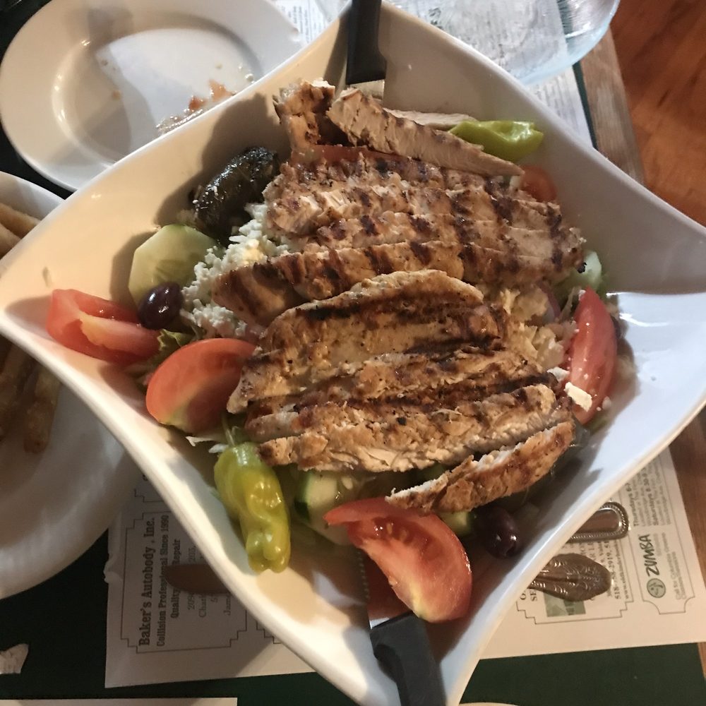 Insanely huge large Aegean salad Insanely huge large Aegean salad