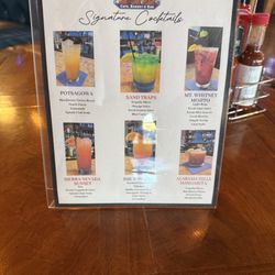 Alabama Hills - Signature drink menu