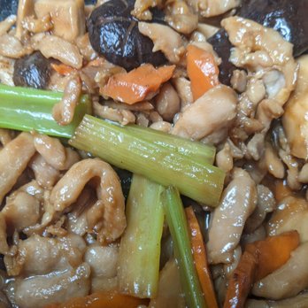 Happy Garden - Double mushroom chicken - Chinese Near Me - Oakland, California Happy Garden - Double mushroom chicken - Chinese Near Me - Oakland, California