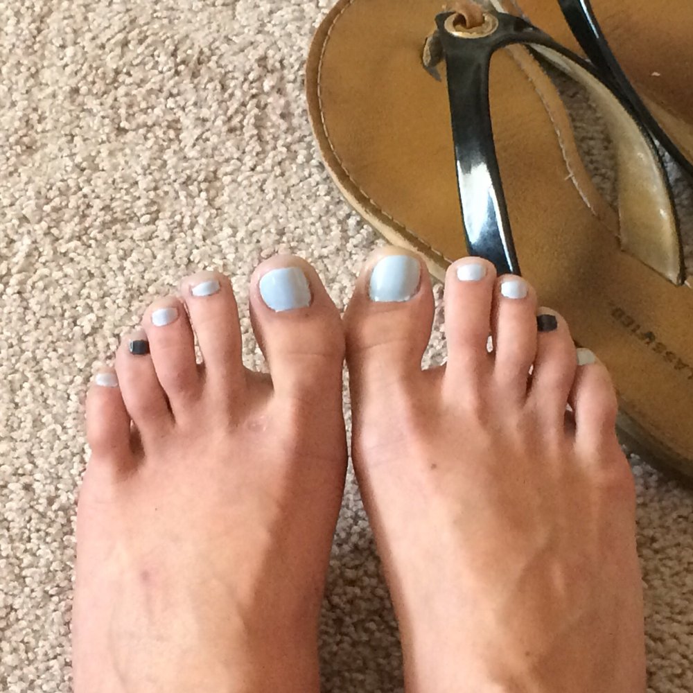 Clean toes!