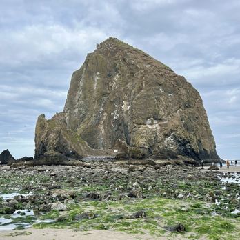 Haystack Rock - Haystack Rock is a monolithic rock that stands over 200 feet tall in Cannon Beach, OR - Landmarks & Historical Buildings Near Me - Cannon Beach, Oregon Haystack Rock - Haystack Rock is a monolithic rock that stands over 200 feet tall in Cannon Beach, OR - Landmarks & Historical Buildings Near Me - Cannon Beach, Oregon