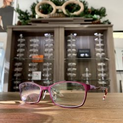 The Vision Parlor - Prodesign 3129 Shamir Duo blended bifocal Trivex and Crizal Avancé for our patient
