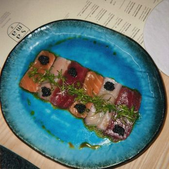 Sama Handroll - Truffle sashimi - Japanese Near Me - Los Angeles, California Sama Handroll - Truffle sashimi - Japanese Near Me - Los Angeles, California