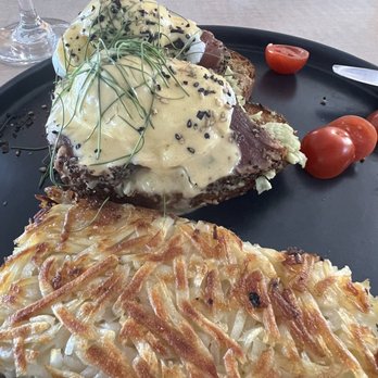 Mala Ocean Tavern - Ahi Benedict - Seafood Near Me - Lahaina, Hawaii Mala Ocean Tavern - Ahi Benedict - Seafood Near Me - Lahaina, Hawaii