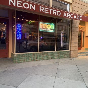 Neon Retro Arcade - The Exterior of The Neon Retro Arcade In Pasadena - Arcades Near Me - Pasadena, California Neon Retro Arcade - The Exterior of The Neon Retro Arcade In Pasadena - Arcades Near Me - Pasadena, California
