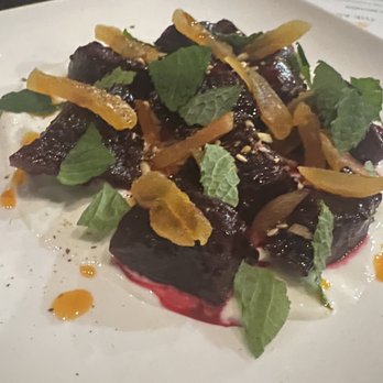 The Ashford - Smoked beets with sun-dried apricots - New American Near Me - Brookhaven, Georgia The Ashford - Smoked beets with sun-dried apricots - New American Near Me - Brookhaven, Georgia